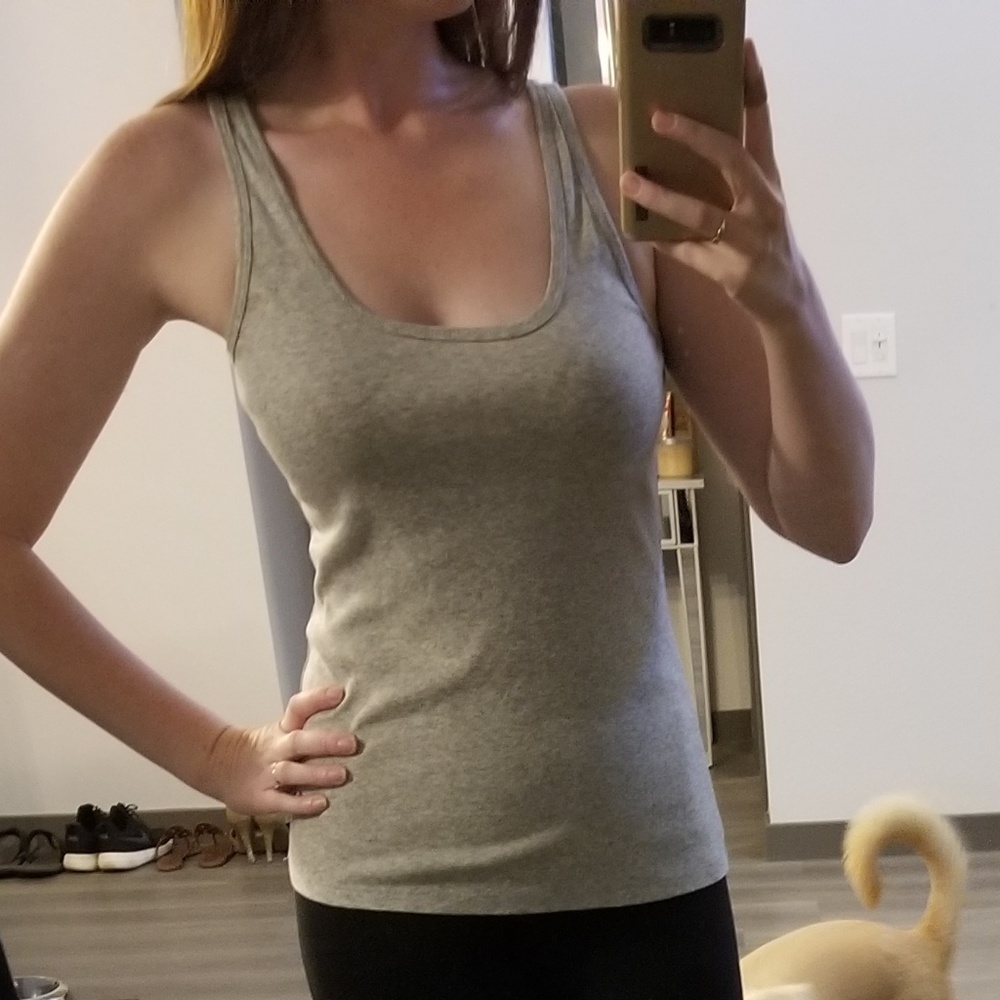 The Limited Gray Tank Top